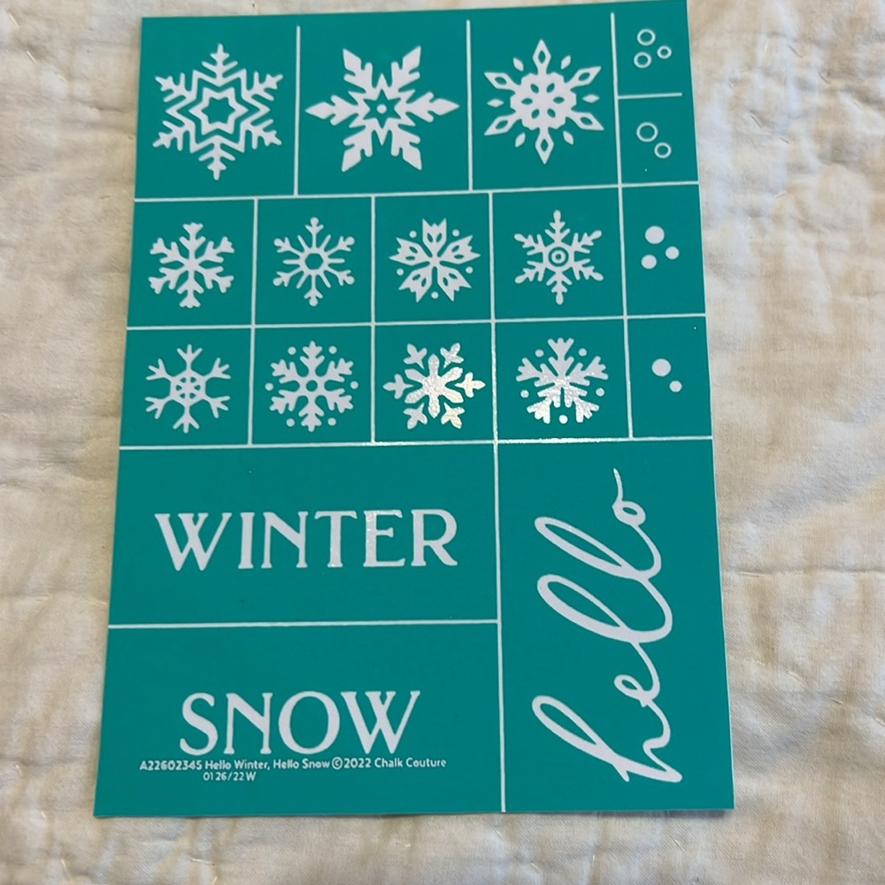 Chalk Couture Size A Transfers - 5 New & Used - Picture 5 of 13